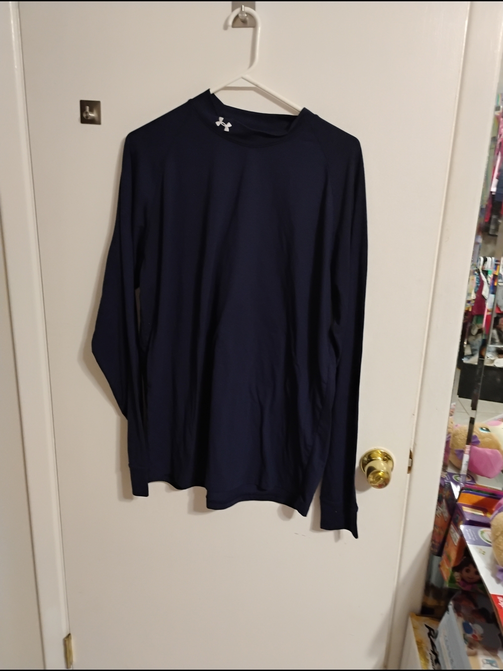 Under Armour Dark Blue Long Sleeve Athletic Top